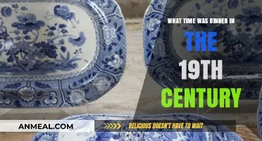 Dinner Time in the 19th Century: A Historical Perspective