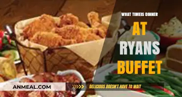 Dinner Hours at Ryan's Buffet: When to Enjoy Your Meal