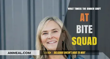 Bite Squad Dinner Shift Hours: When Does the Evening Shift Begin?