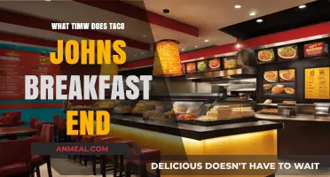 When Does Taco John's Stop Serving Breakfast? Find Out Here