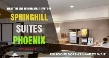 Springhill Suites Phoenix Breakfast Hours: When Does It Begin?