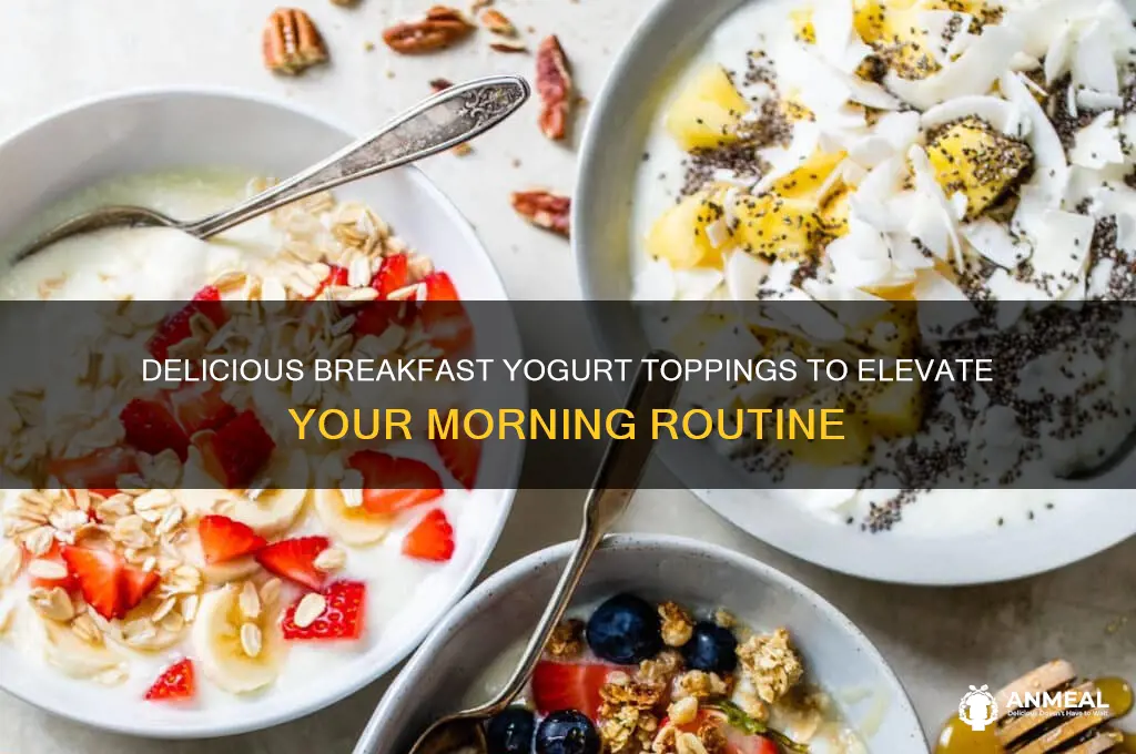 what to add to breakfast yogurt