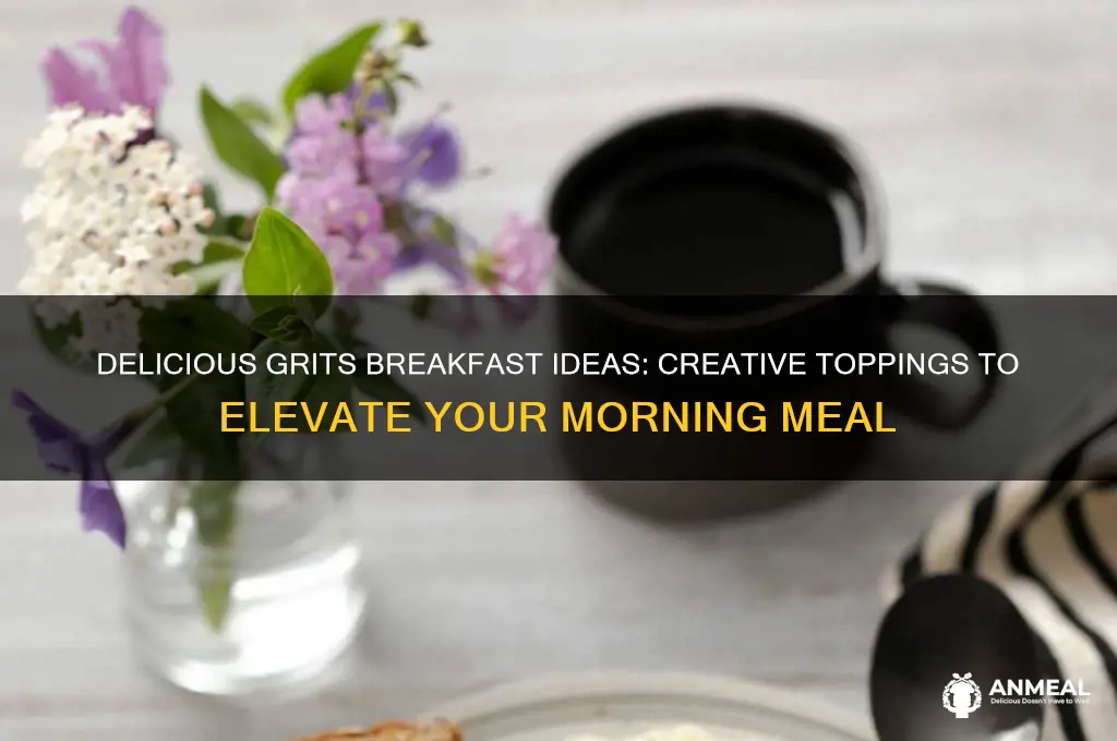 what to add to grits for breakfast