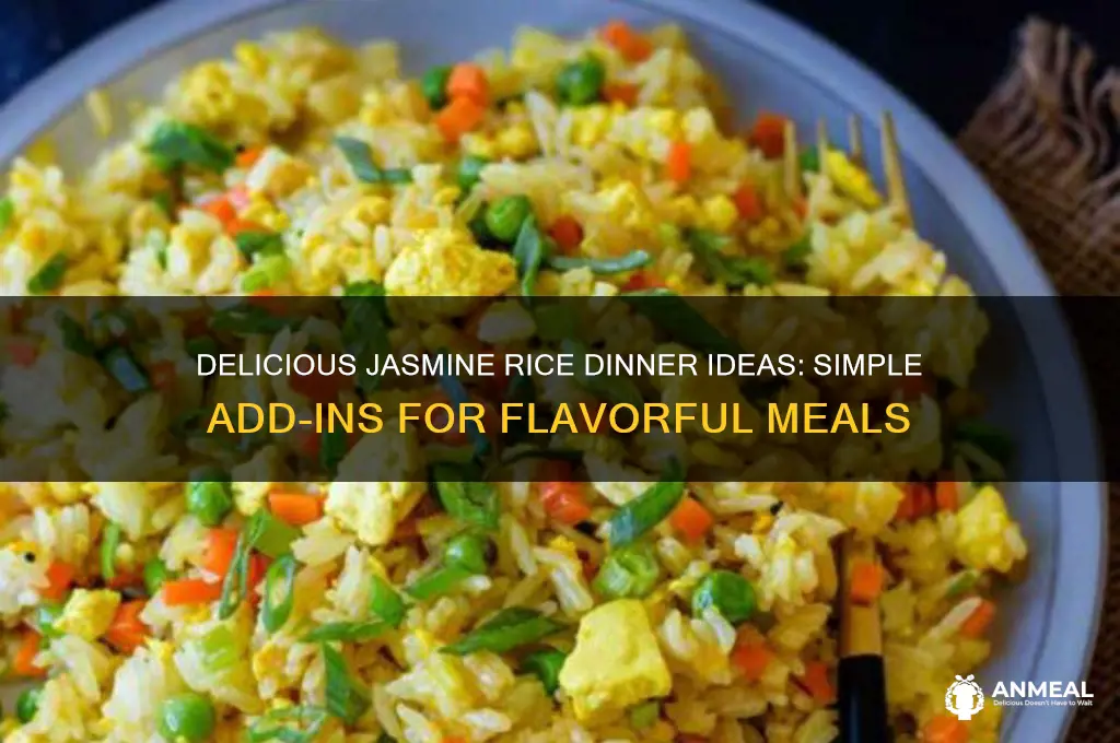 what to add to jasmine rice for dinner