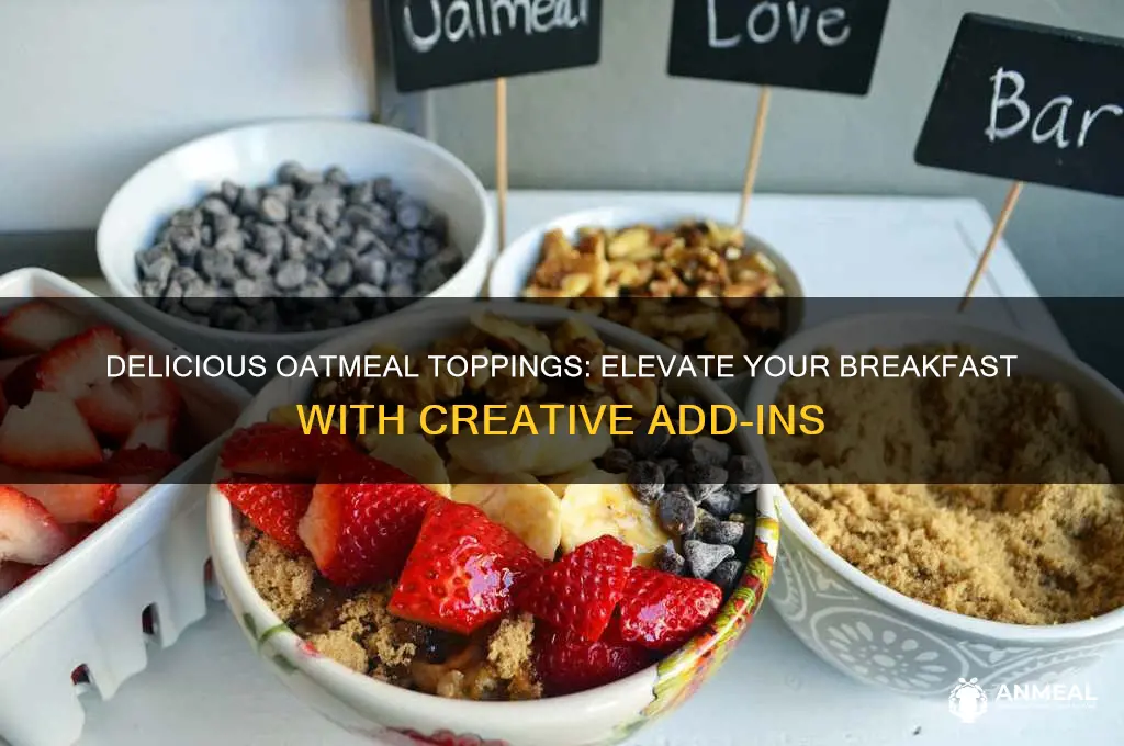 what to add to oatmeal for breakfast