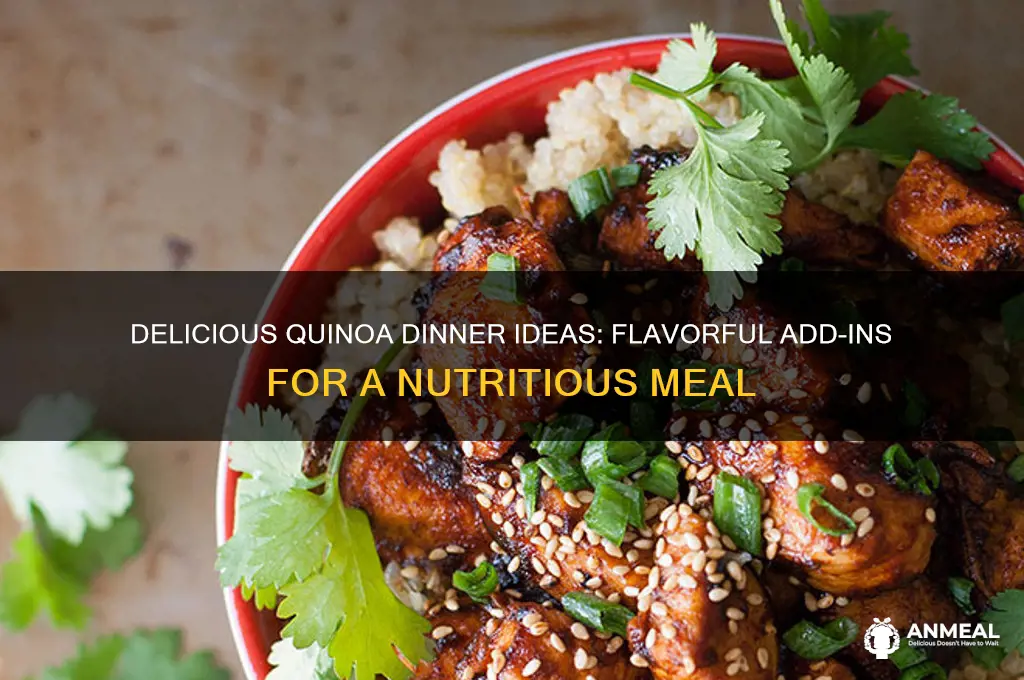 what to add to quinoa for dinner