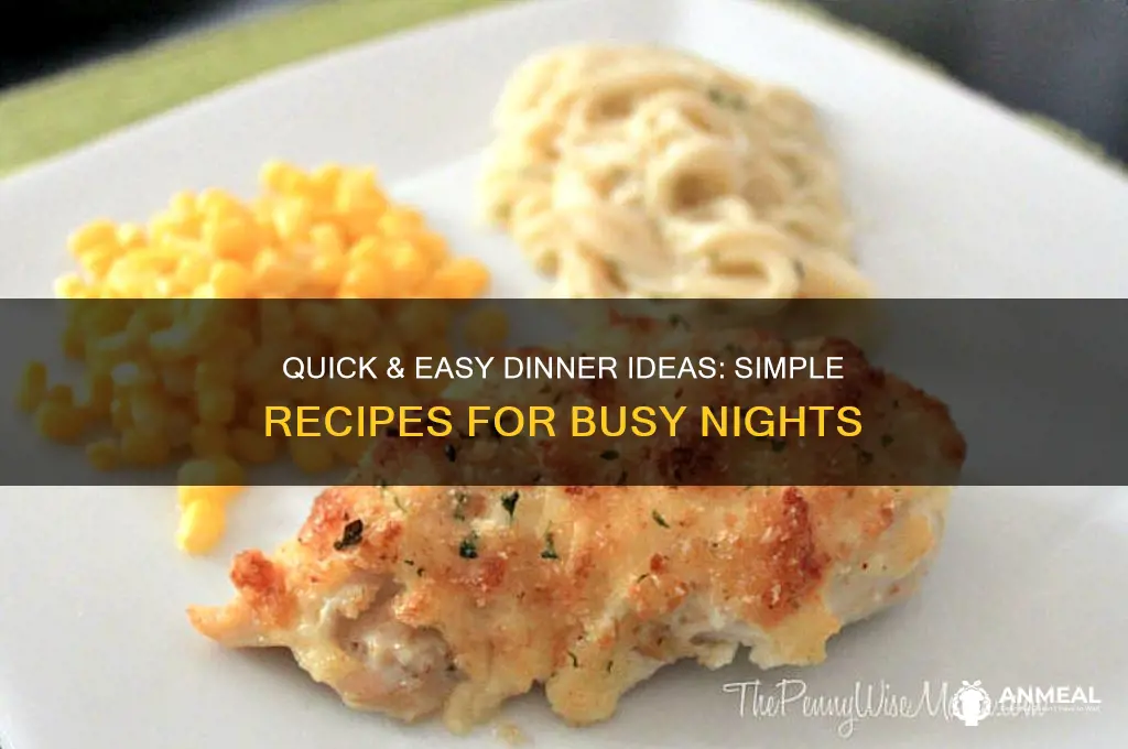 what to amke for dinner