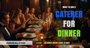 Essential Questions to Ask Your Caterer for a Perfect Dinner Party