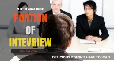 Mastering the Dinner Interview: Key Questions to Ask and Impress