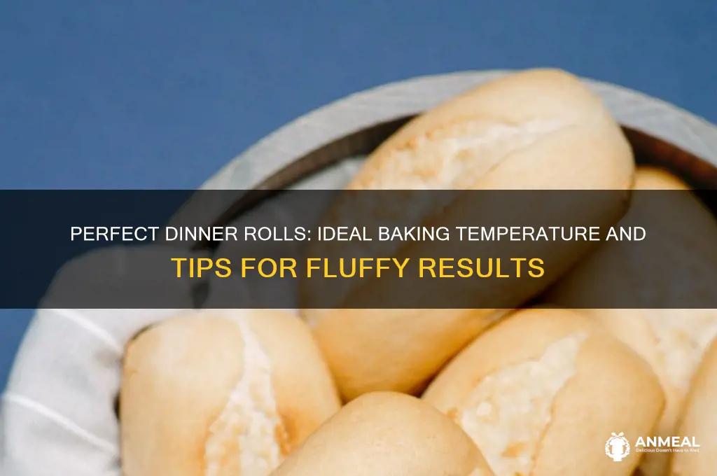what to bake dinner rolls at