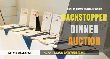Top Auction Picks: Smart Bidding Tips for Franklin County Backstoppers Dinner