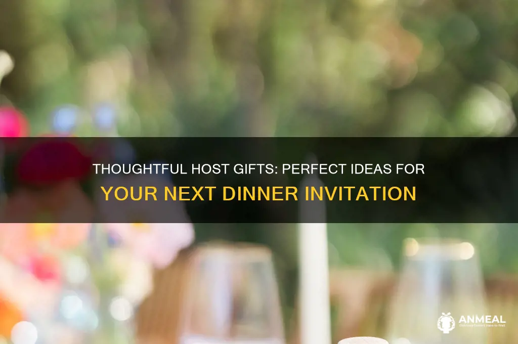 what to bring a host for dinner