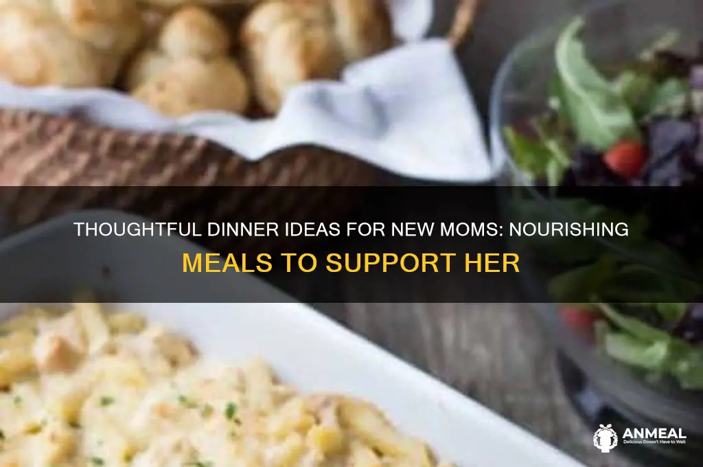 what to bring a new mom for dinner