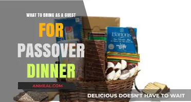 Thoughtful Passover Guest Essentials: Gifts and Gestures for Seder Dinner