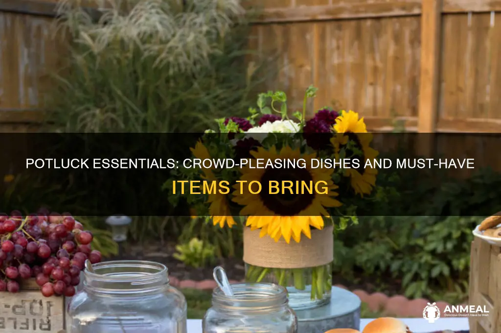 what to bring at potluck dinner