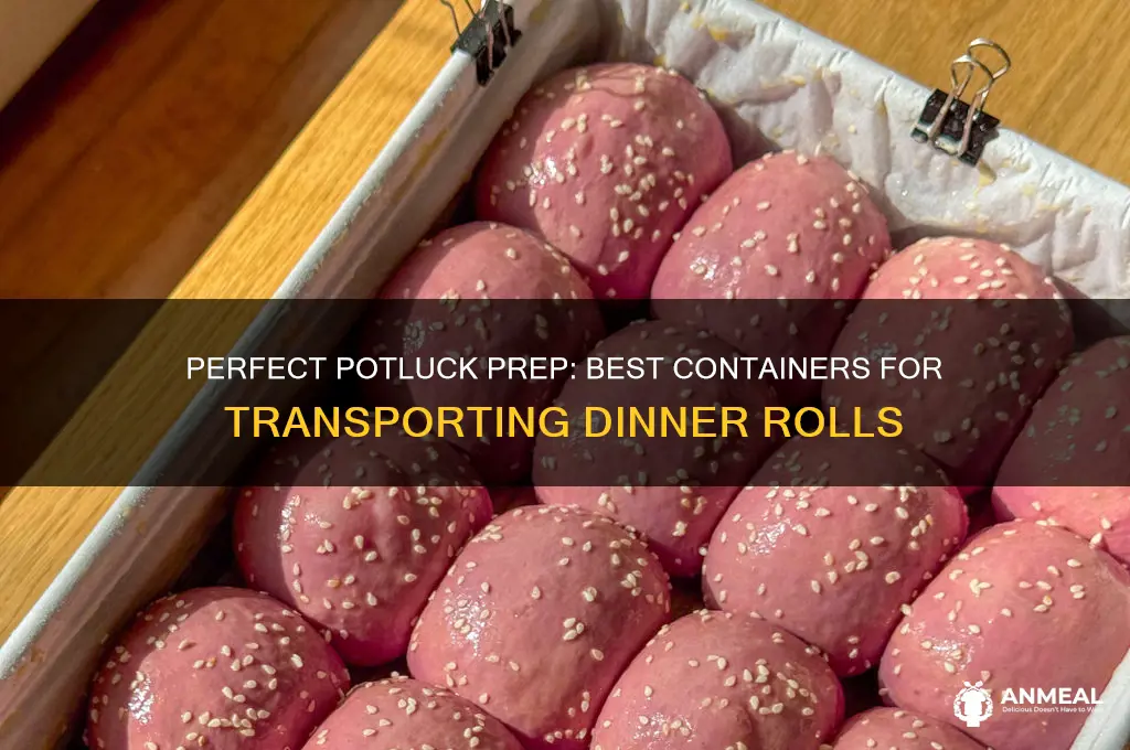 what to bring dinner rolls in potluck