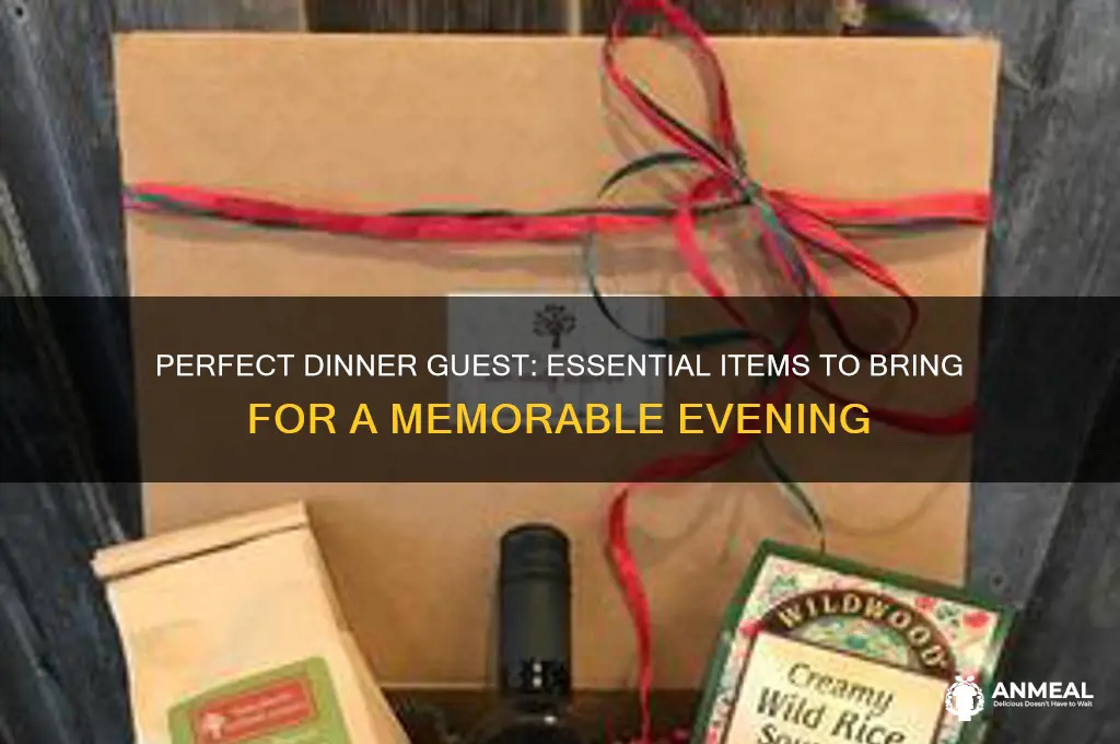 what to bring for a dinner invitation