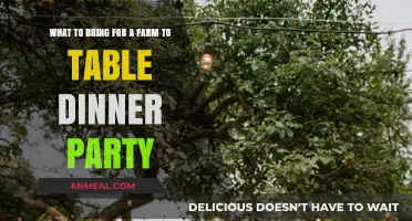 Farm-Fresh Feast: Essential Items for a Perfect Table Dinner Party