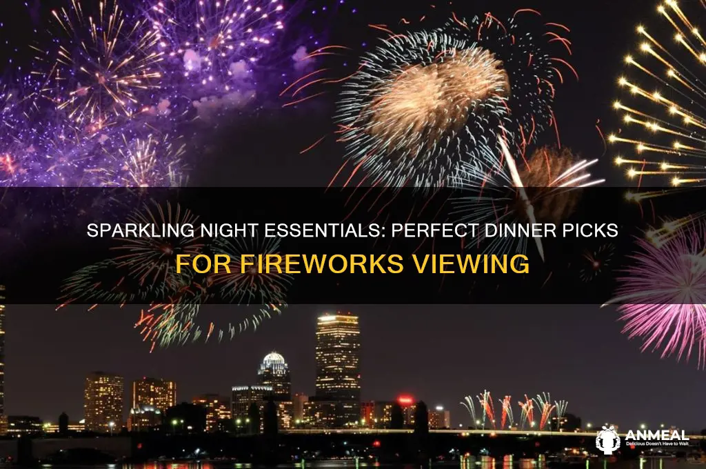 what to bring for dinner at the fireworks
