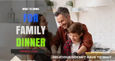 Perfect Family Dinner: Essential Items to Bring and Share