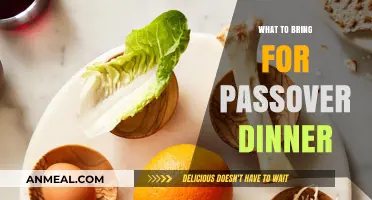 Essential Passover Dinner Items: A Guide to What to Bring