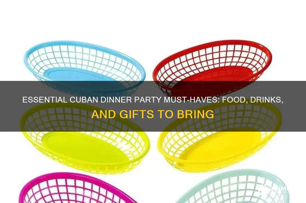 what to bring to a cuban dinner party