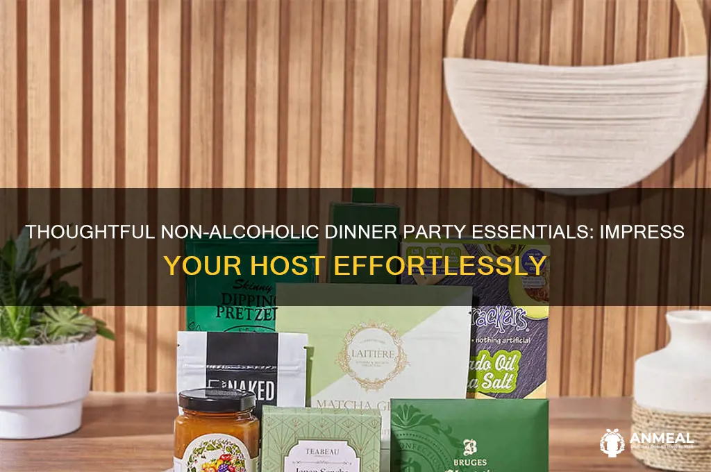 what to bring to a dinner party non alcoholic