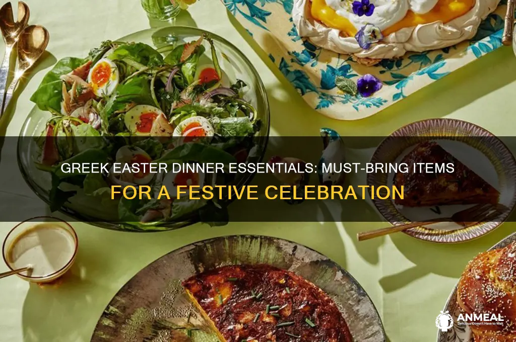 what to bring to a greek easter dinner