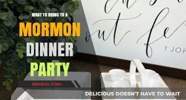 Mormon Dinner Party Essentials: What to Bring and Why