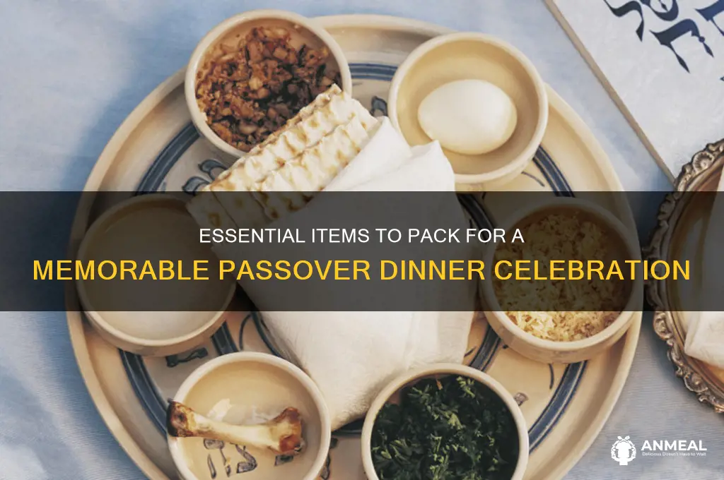 what to bring to a passover dinner