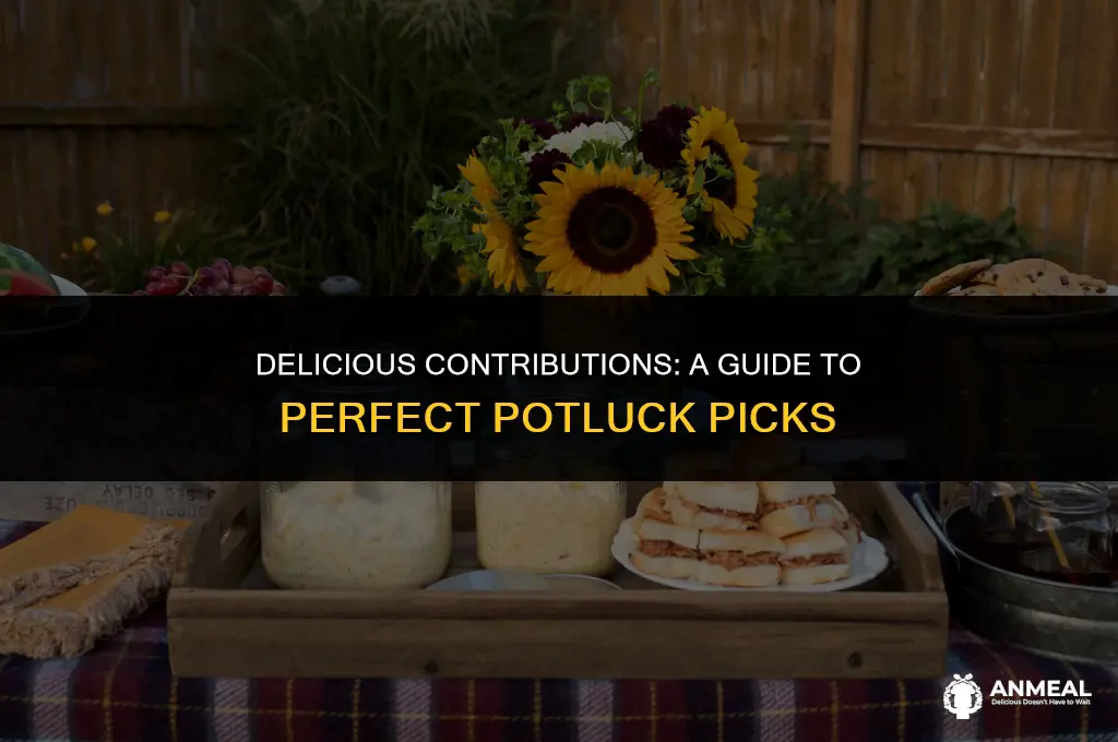 what to bring to a pot luck lunch