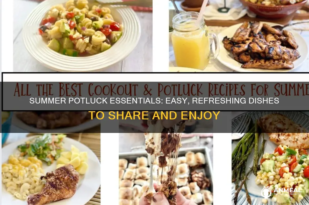 what to bring to a summer potluck dinner