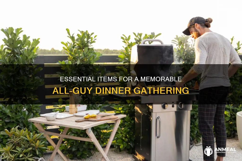 what to bring to an all-guy dinner