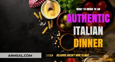 Essential Items to Bring for an Authentic Italian Dinner Experience