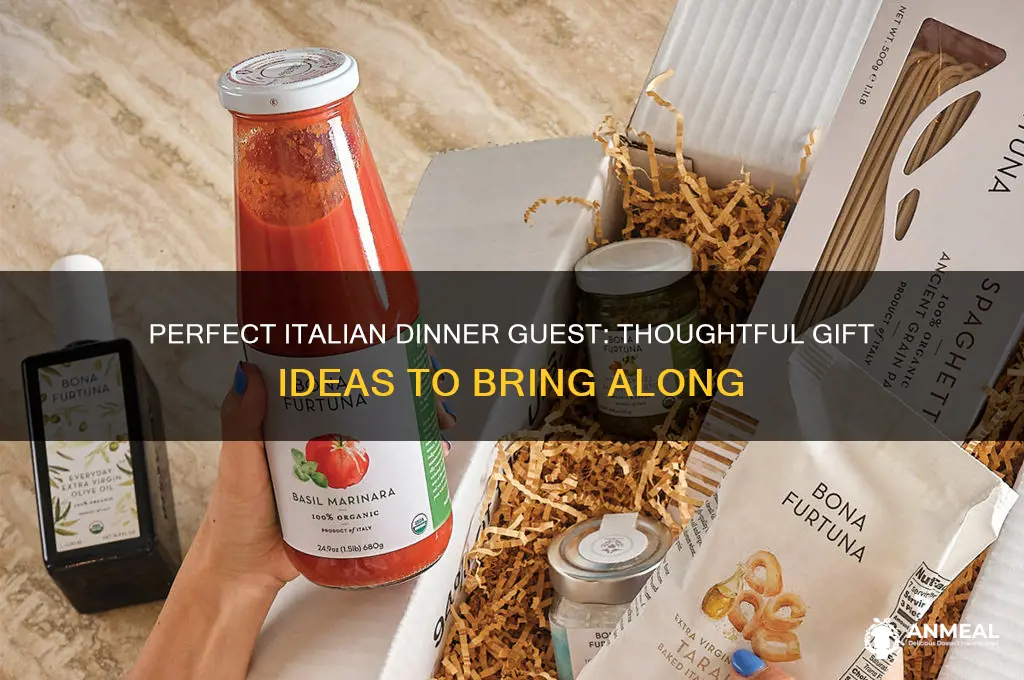 what to bring to an italian dinner as a guest