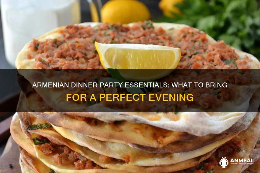 what to bring to armenian dinner party