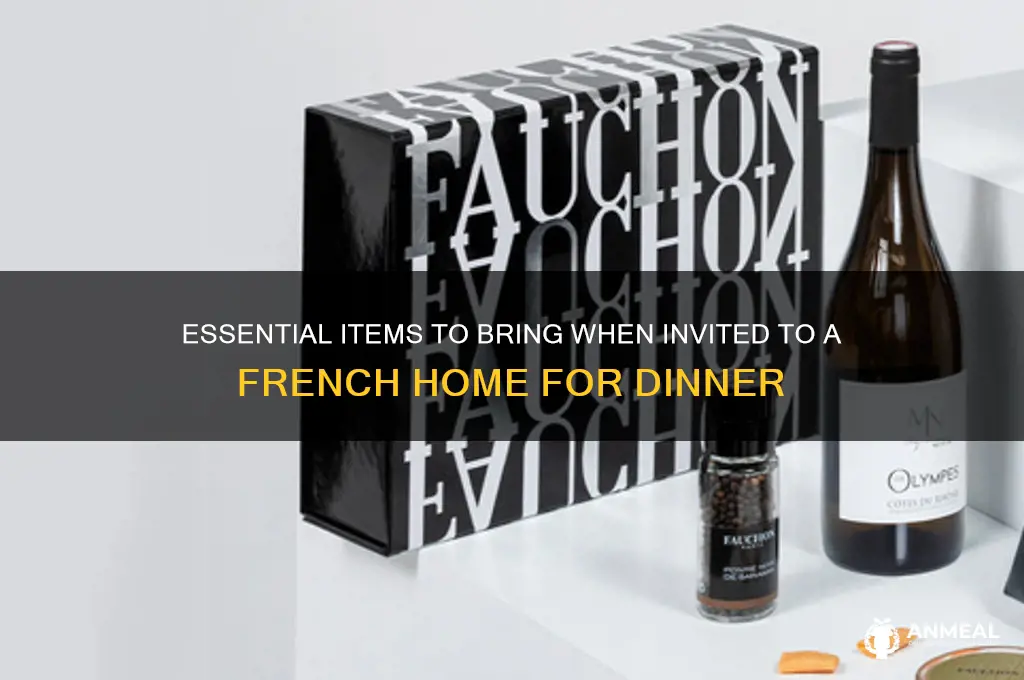 what to bring to dinner at a french home