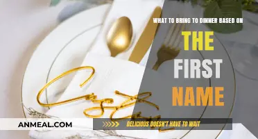 Dinner Essentials Tailored to Your First Name: A Personalized Guide