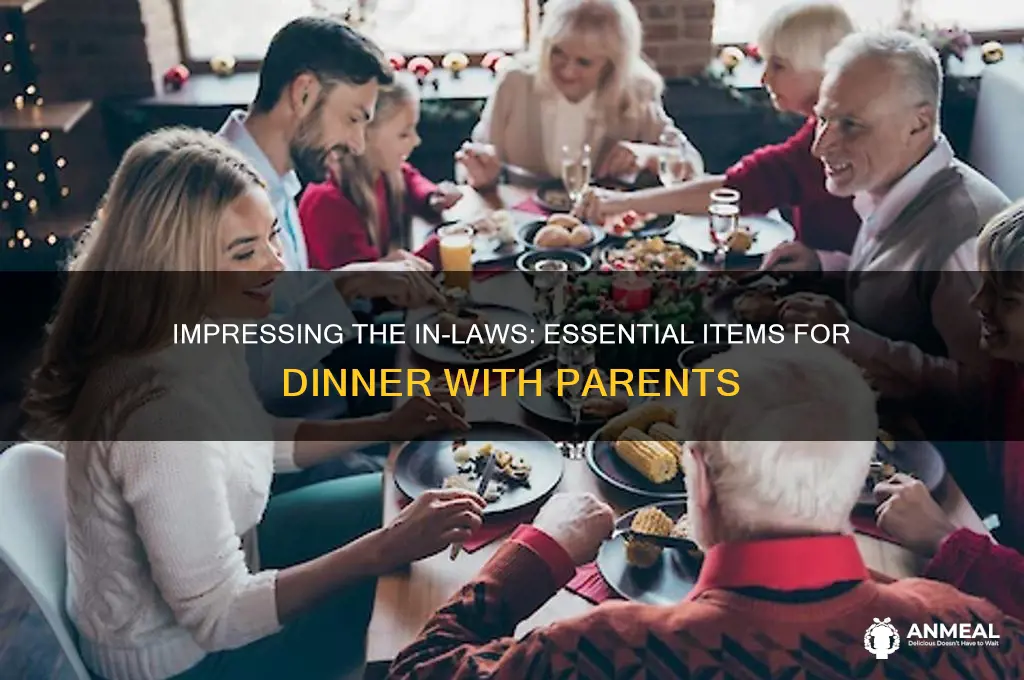 what to bring to dinner meeting parents