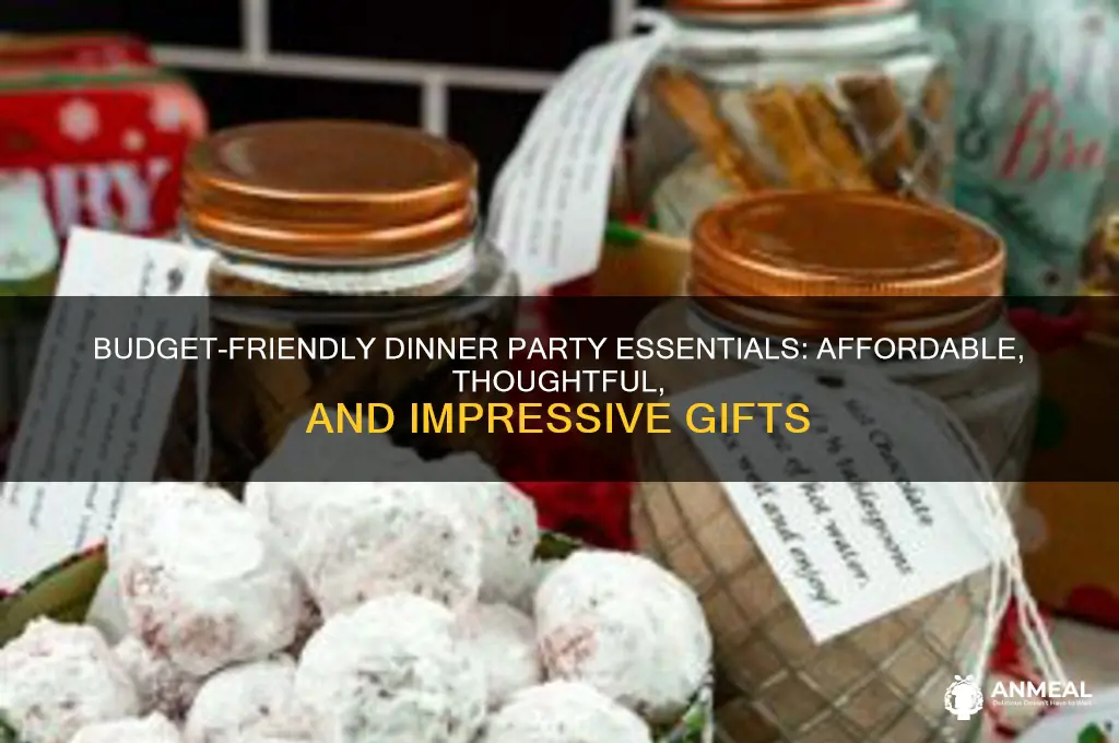 what to bring to dinner party on a budget