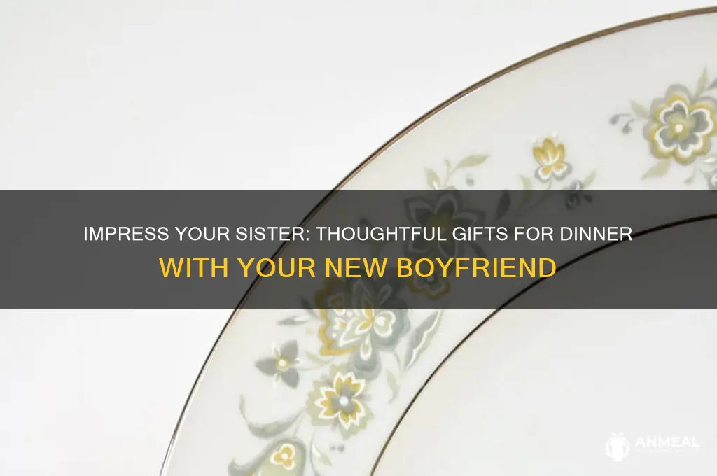 what to bring to dinner with new boyfriend to sister