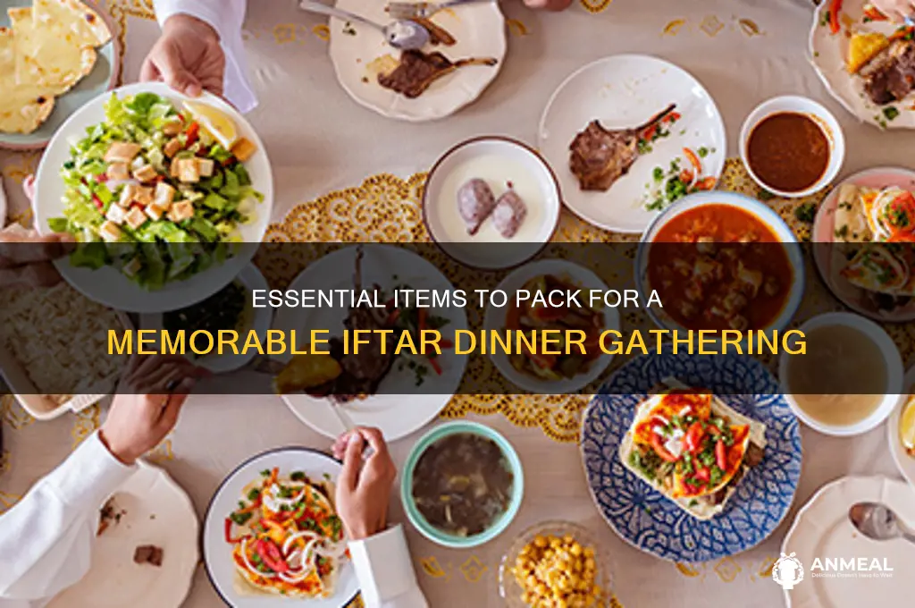 what to bring to inftar dinner