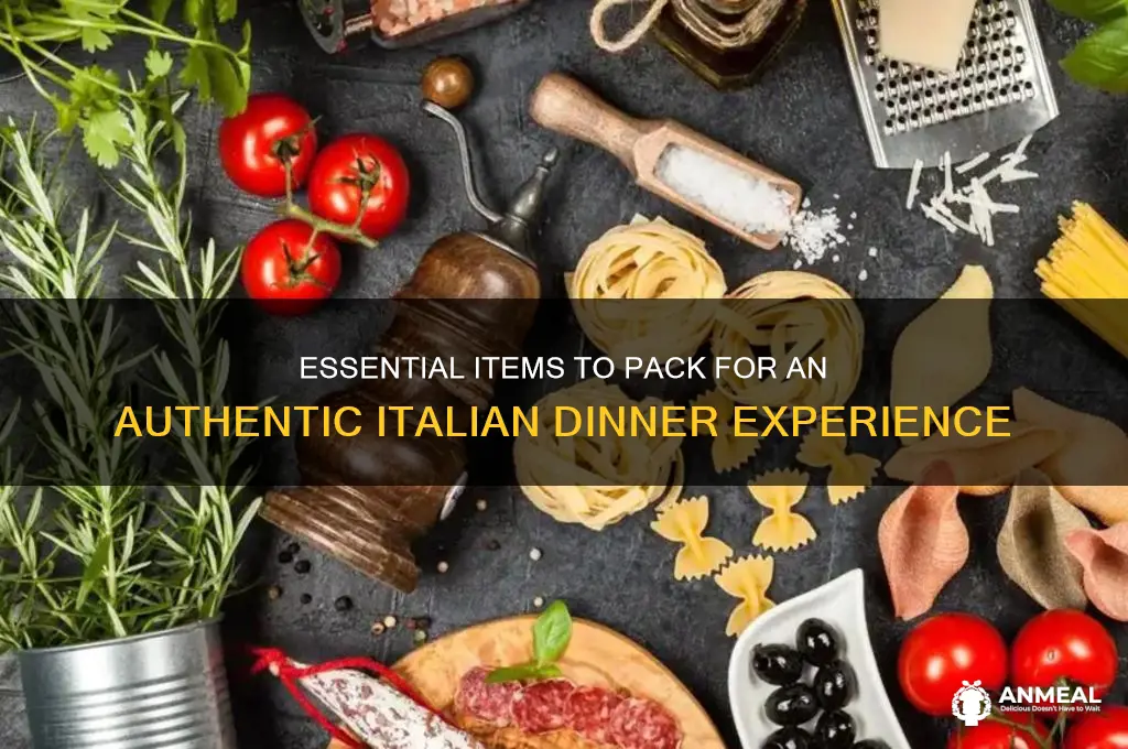 what to bring to italian dinner