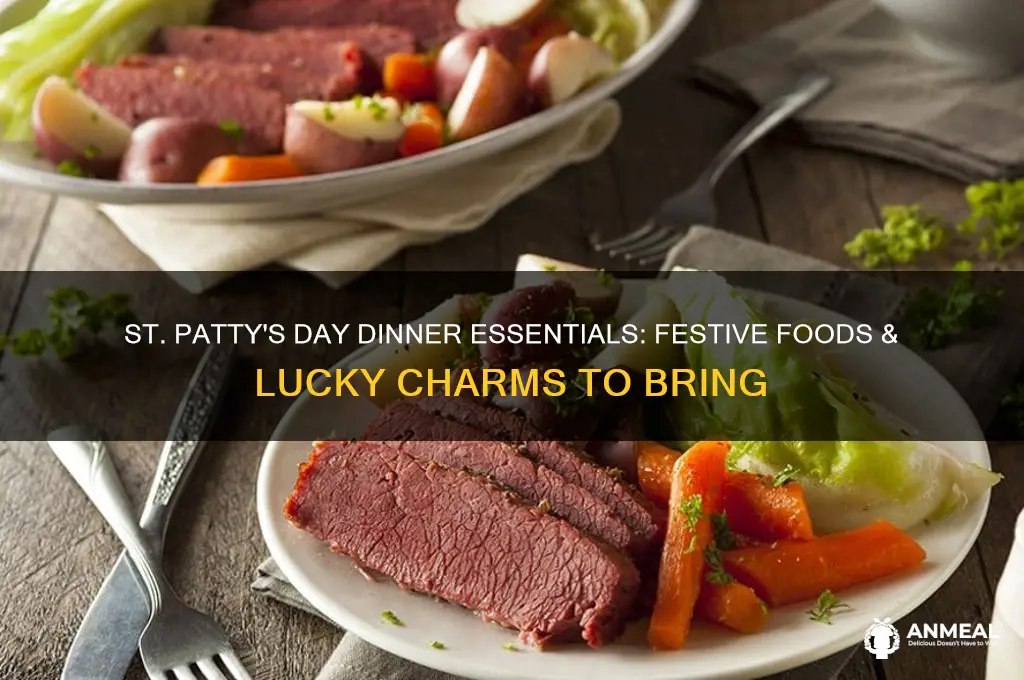 what to bring to st patty day dinner