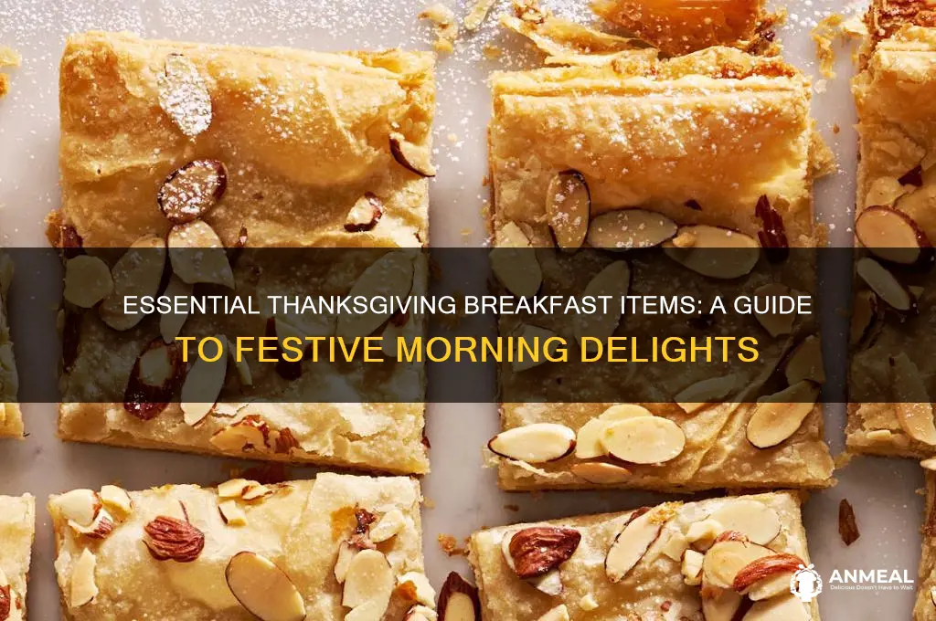 what to bring to thanksgiving breakfast