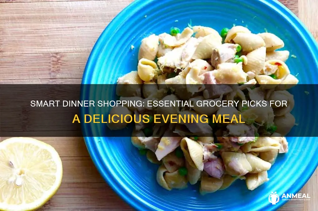 what to buy at grocery store for dinner