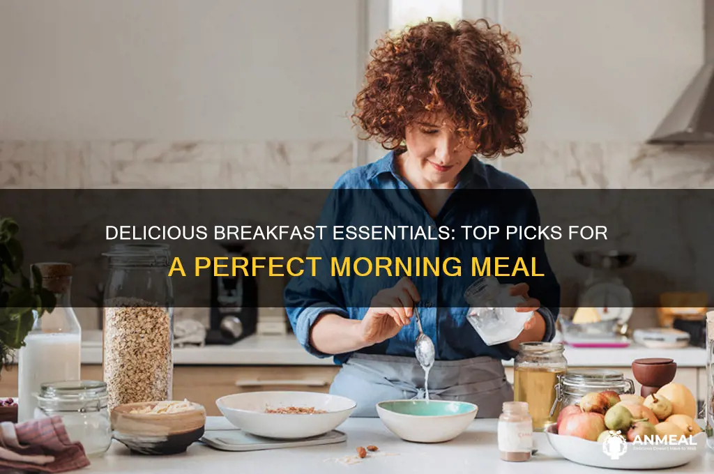 what to buy for breakfast