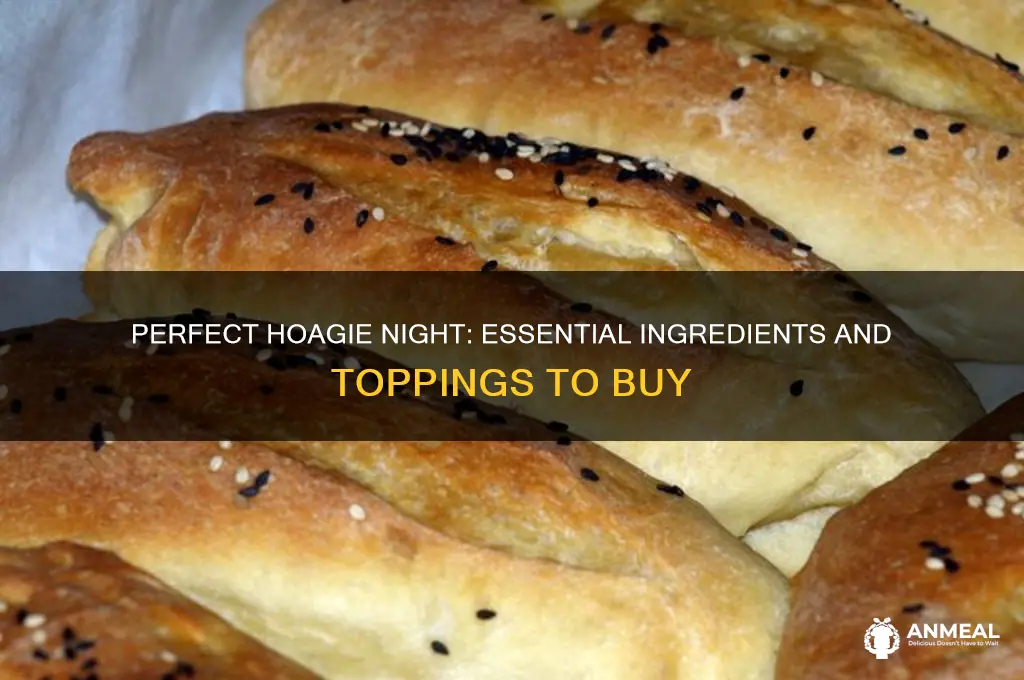 what to buy for hoagie night dinner