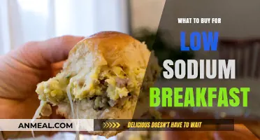Healthy Low-Sodium Breakfast Ideas: Delicious and Nutritious Morning Options