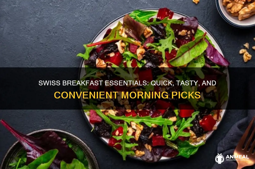 what to buy for quick breakfast in switzerland